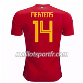 Maillot de Foot Belgique Mertens 14 Domicile Coupe du monde 2018